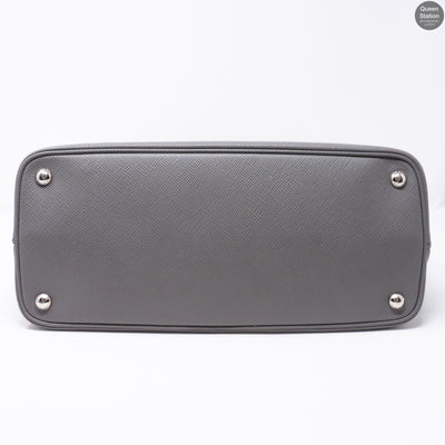 Grey Double Medium Bag