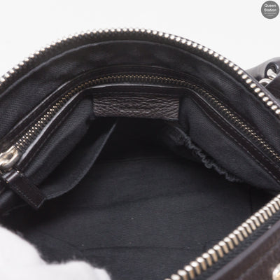 Pandora Studded Black & White Leather