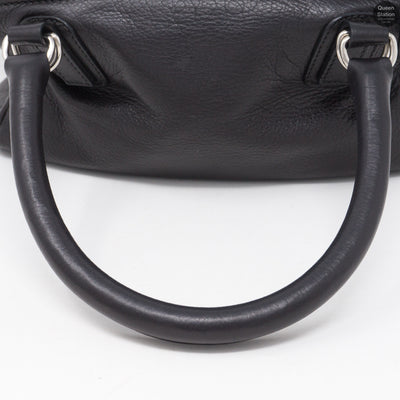 Pandora Studded Black & White Leather