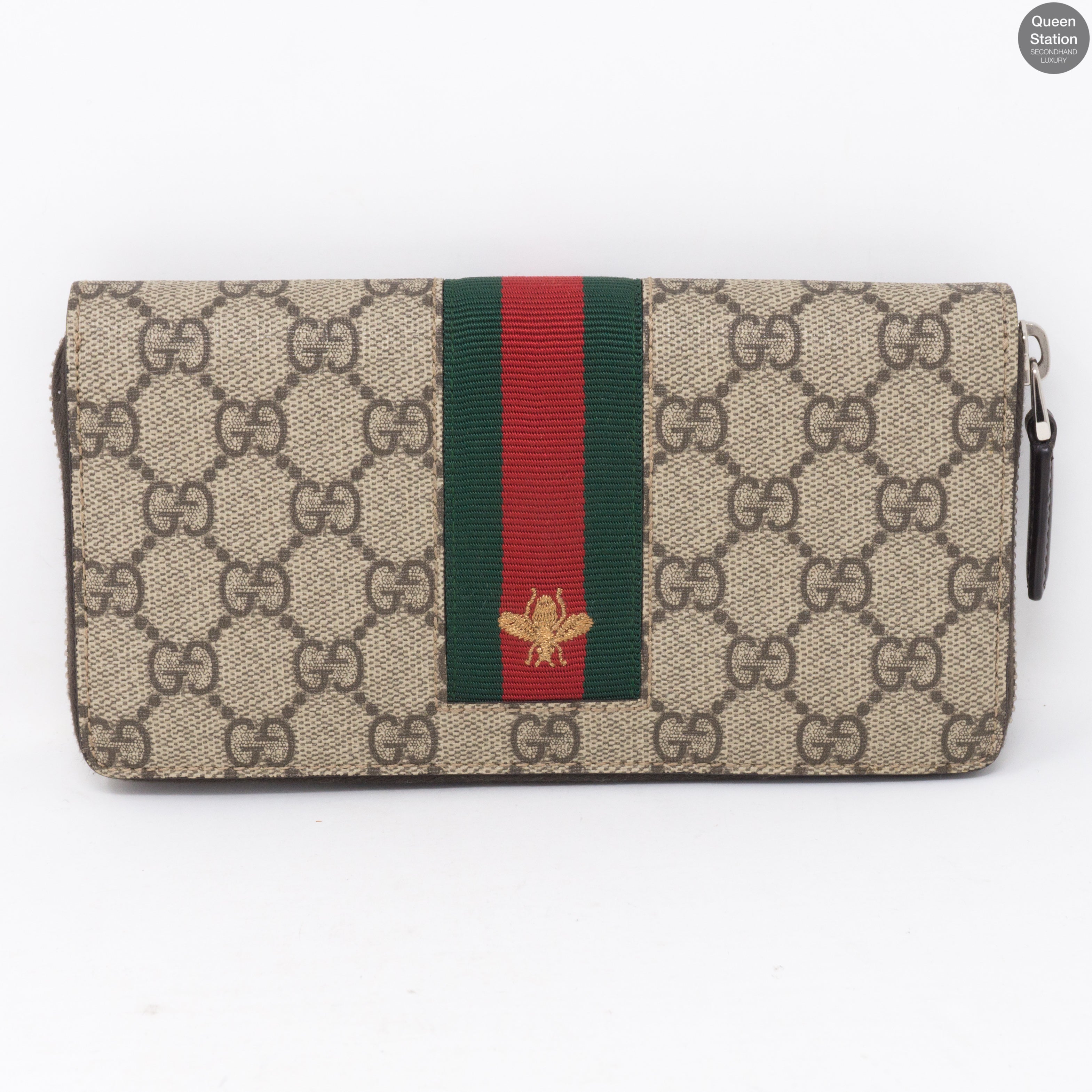 Web GG Supreme Zip Around Wallet