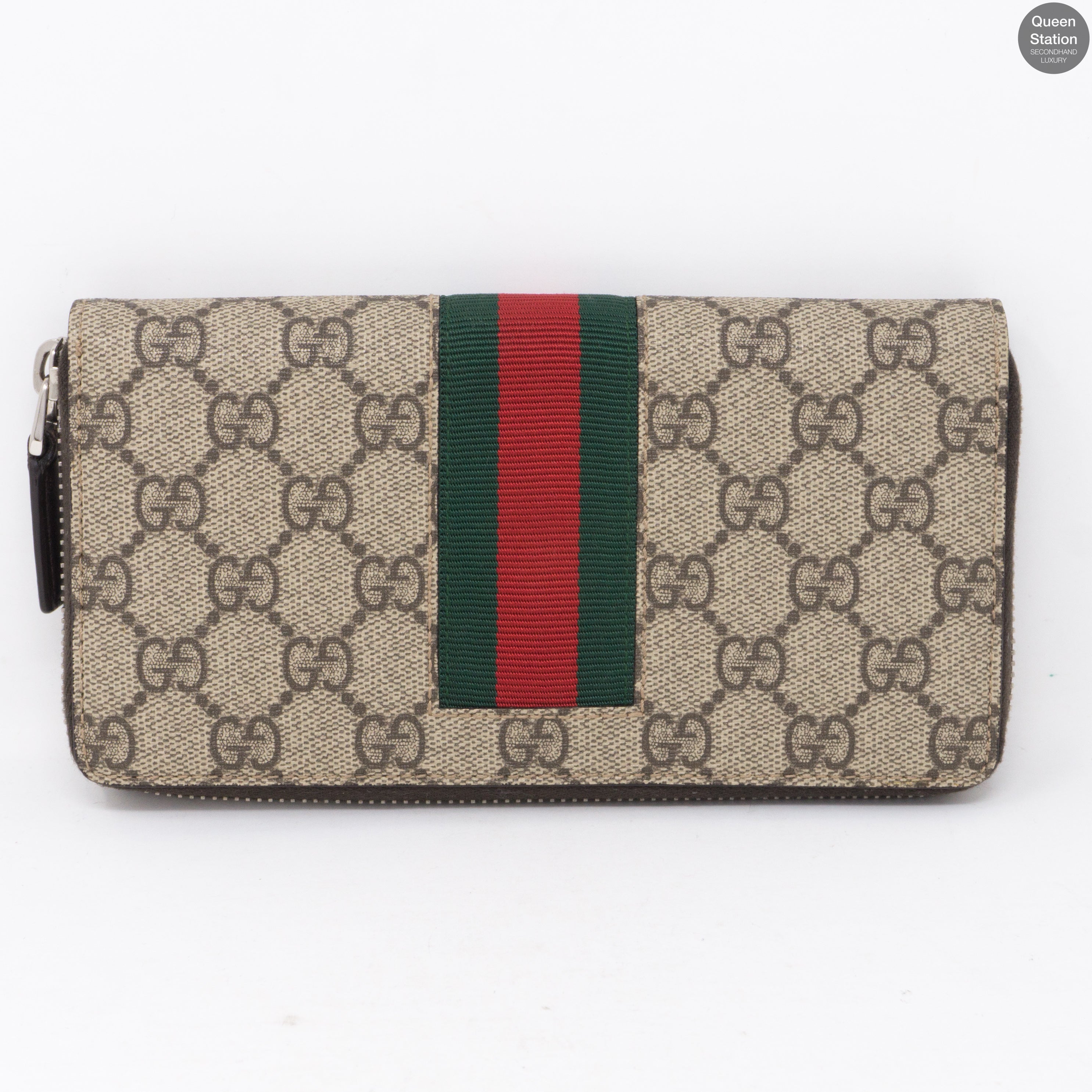 Web GG Supreme Zip Around Wallet