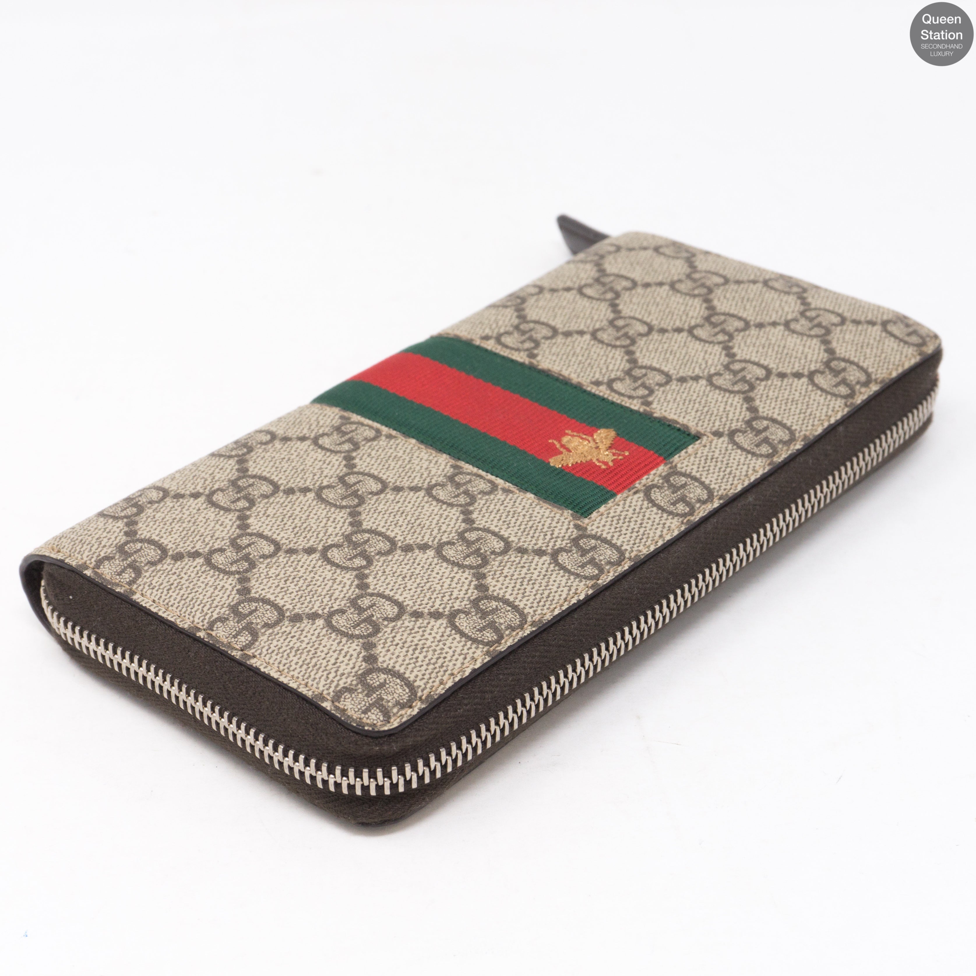 Web GG Supreme Zip Around Wallet