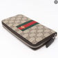 Web GG Supreme Zip Around Wallet