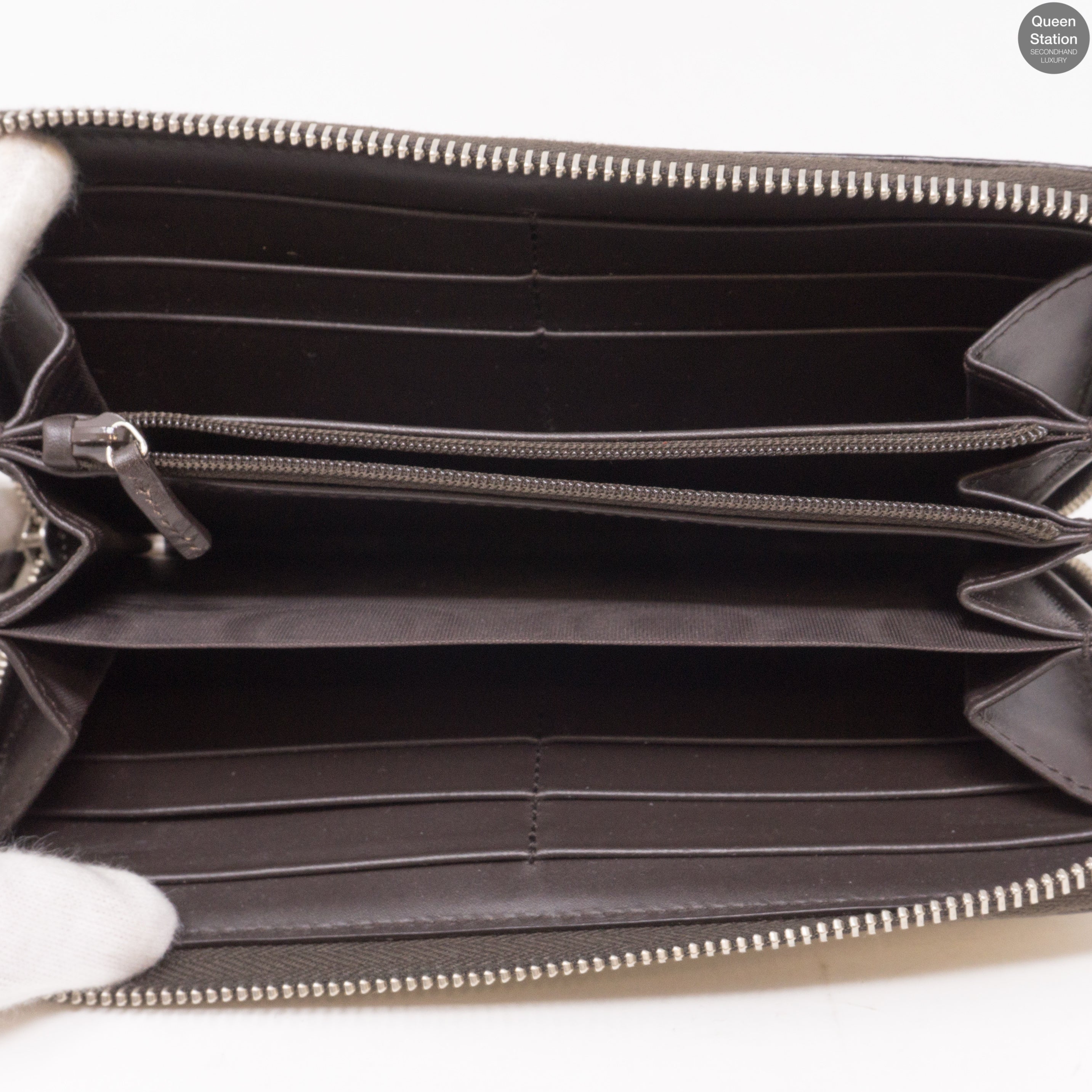 Web GG Supreme Zip Around Wallet