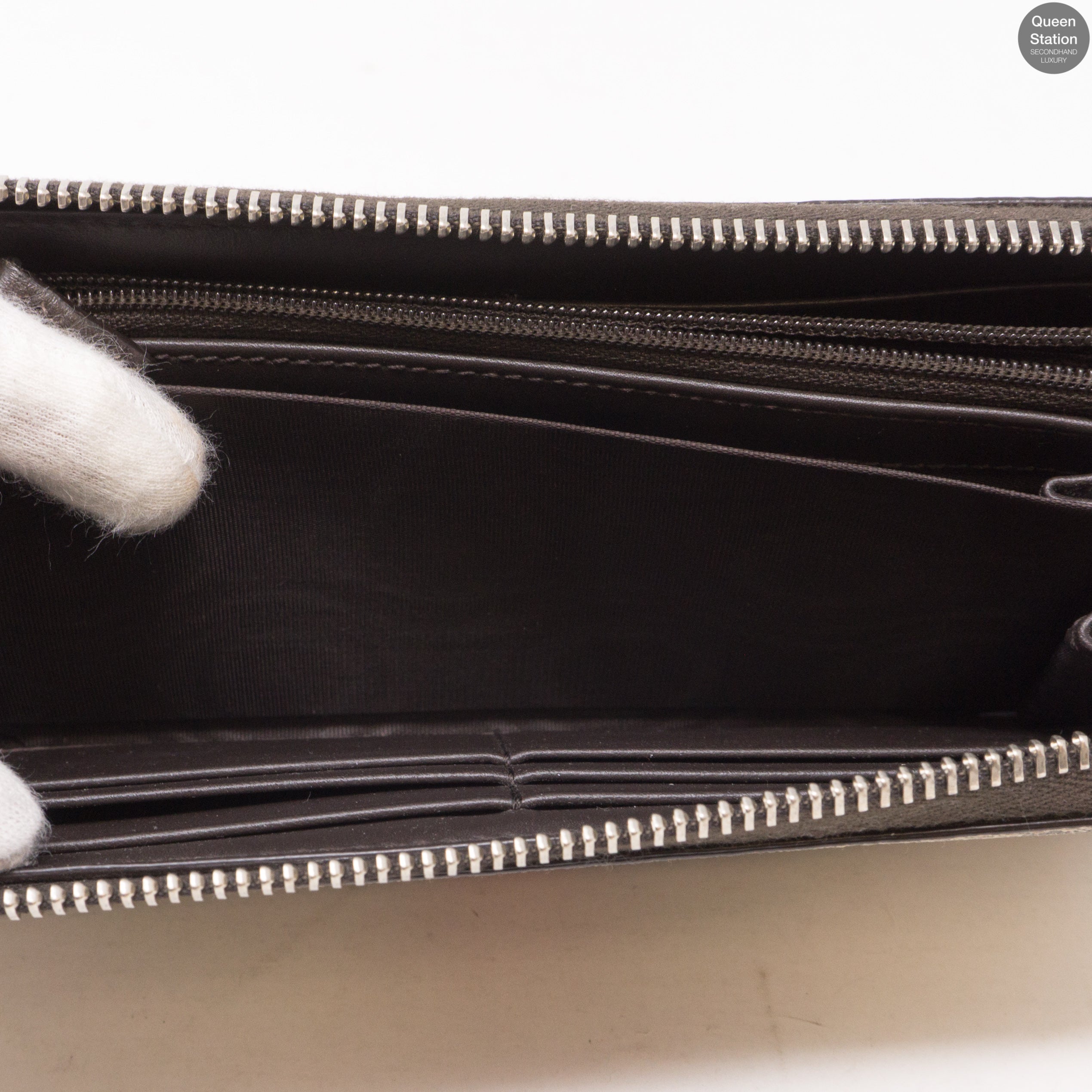Web GG Supreme Zip Around Wallet