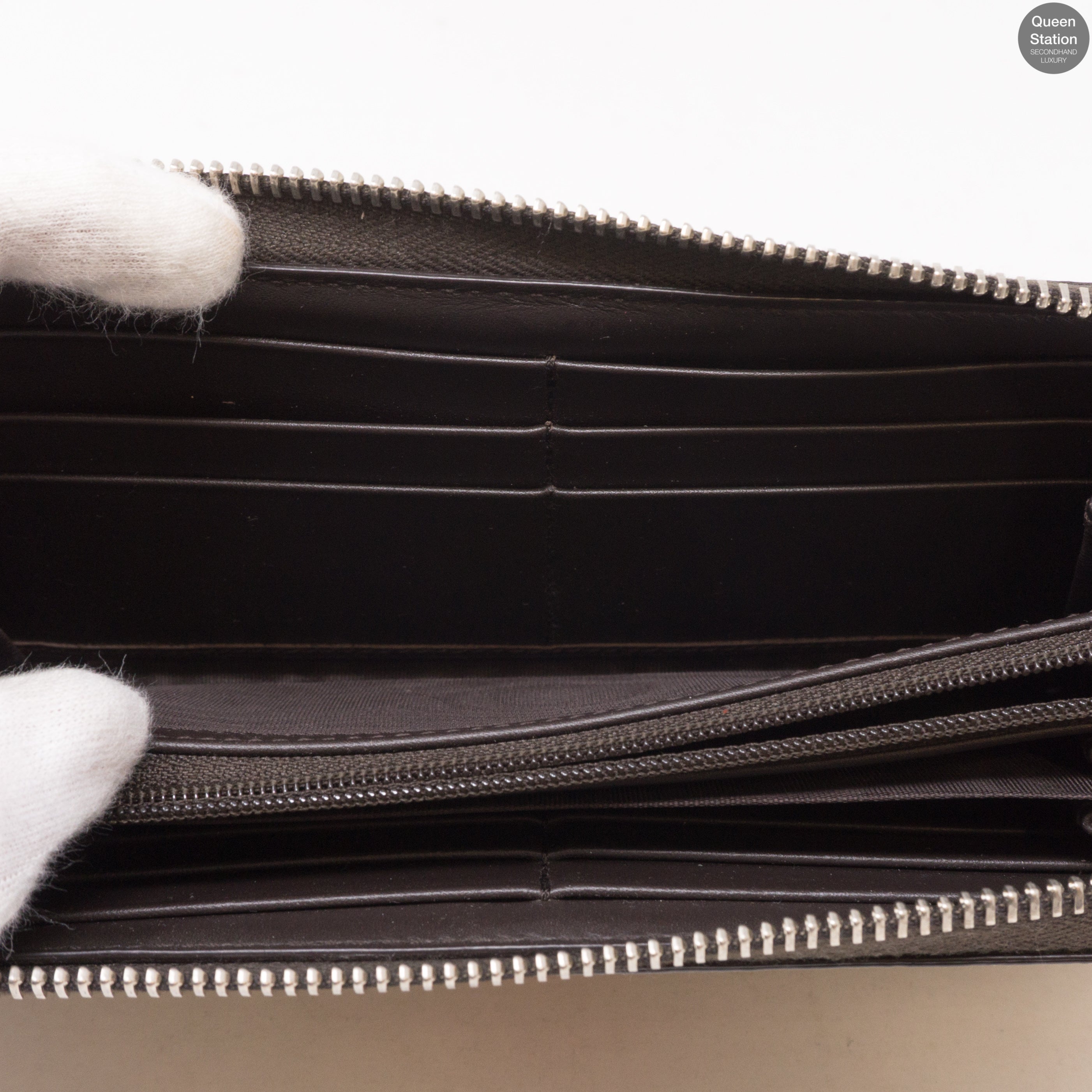 Web GG Supreme Zip Around Wallet