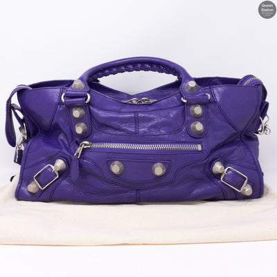 Part Time Giant Purple Leather