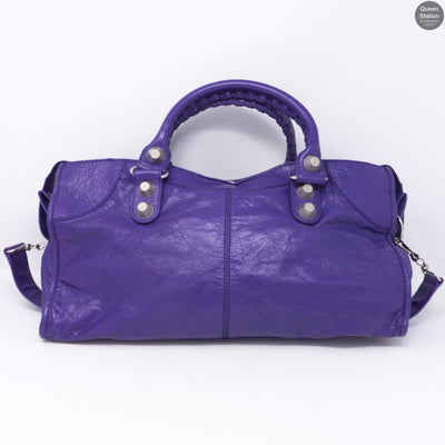 Part Time Giant Purple Leather