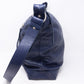 Day Messenger Bag Blue Leather