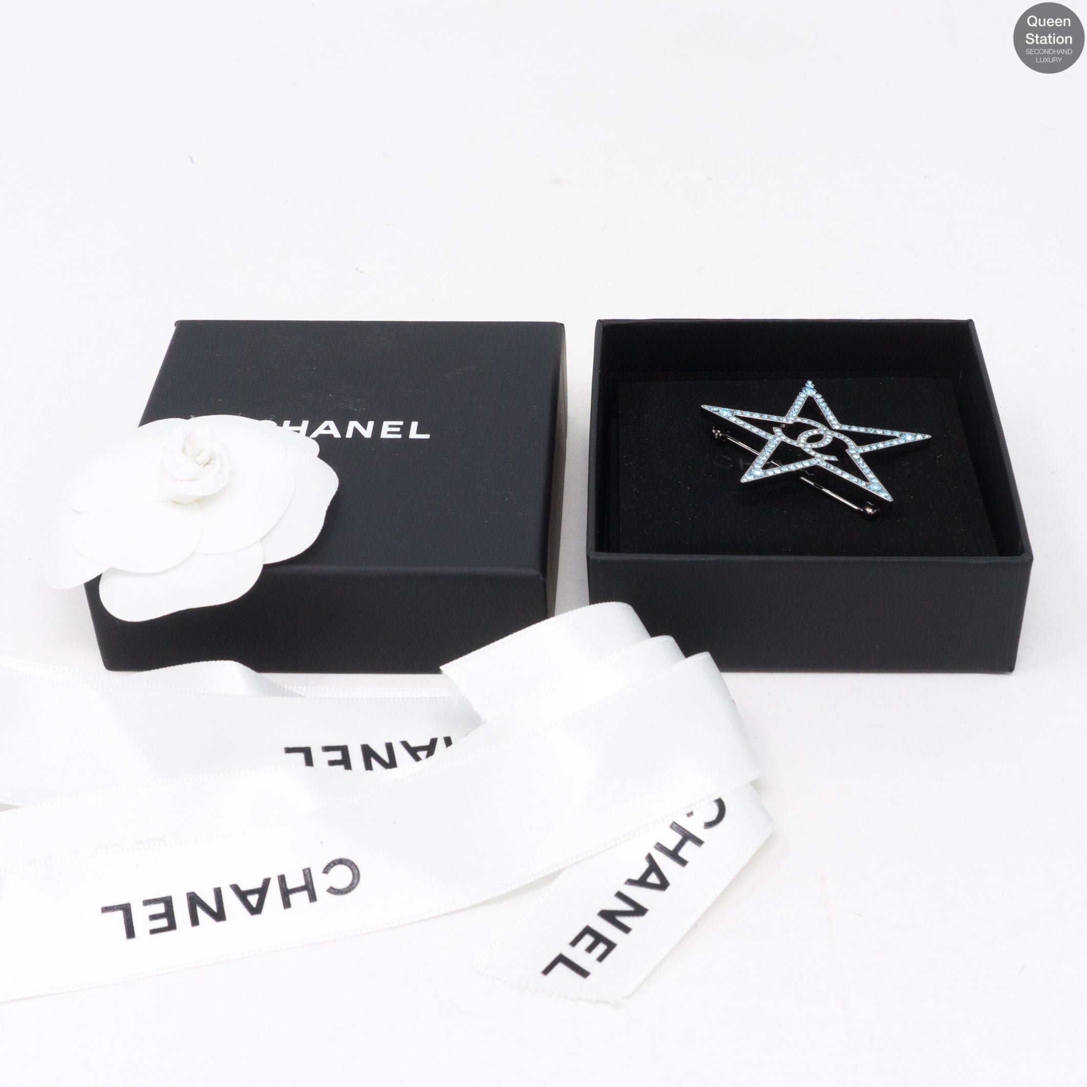 CC Star Crystal Brooch