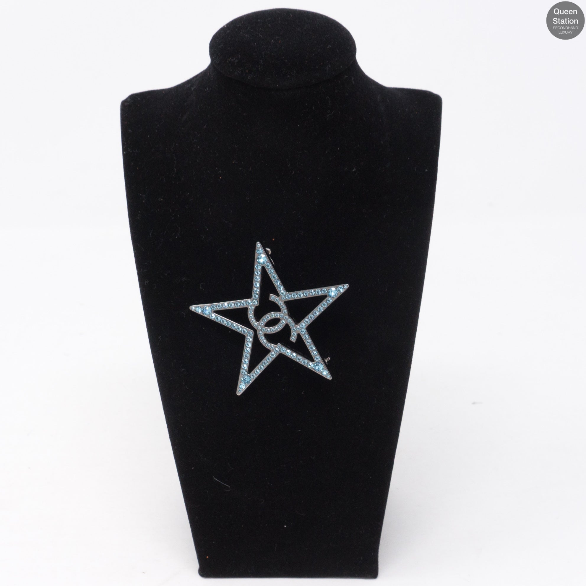 CC Star Crystal Brooch