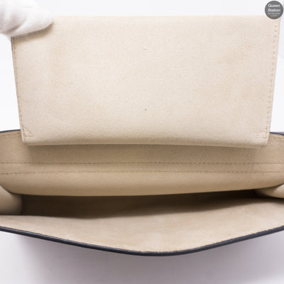 Faye Clutch Burgundy Suede Leather