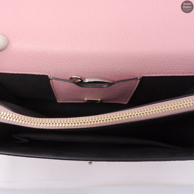Rosalia Pink Leather Shoulder Bag
