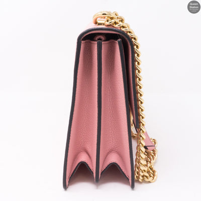 Rosalia Pink Leather Shoulder Bag