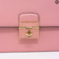Rosalia Pink Leather Shoulder Bag