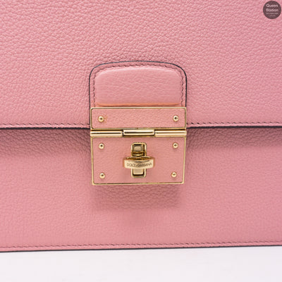 Rosalia Pink Leather Shoulder Bag