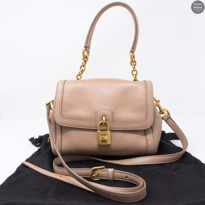 Miss Bonita Beige Leather Bag