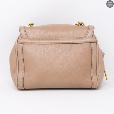 Miss Bonita Beige Leather Bag