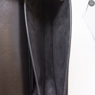 Sunset Large Black Smooth Leather