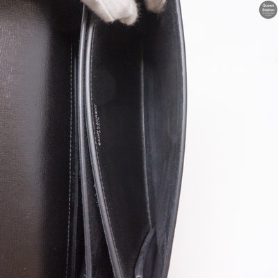 Sunset Large Black Smooth Leather