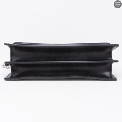 Sunset Large Black Smooth Leather
