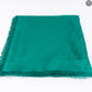 Green Monogram Shawl