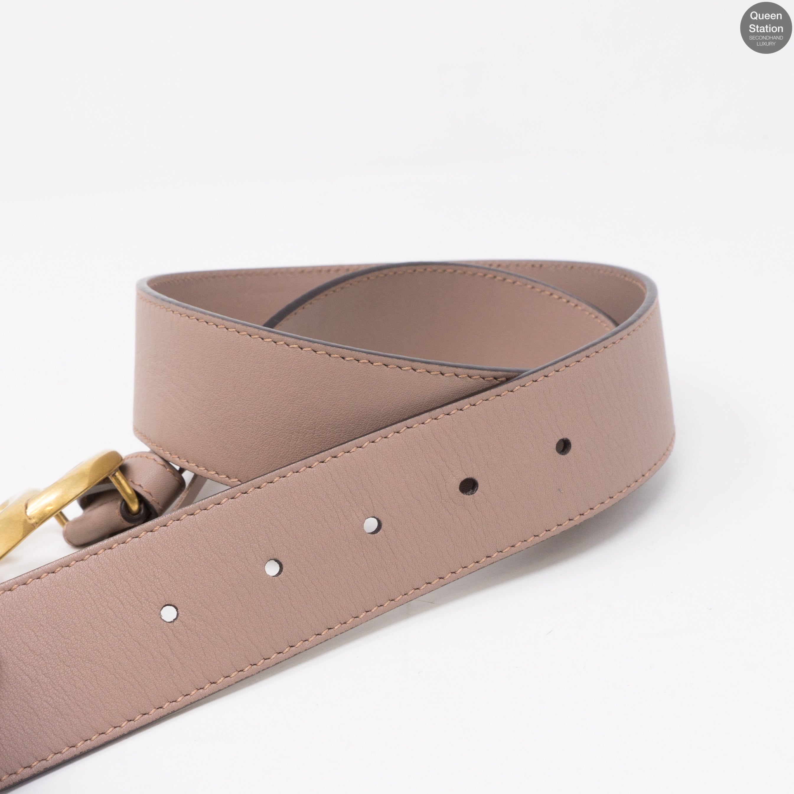 Double G Dusty Pink Leather