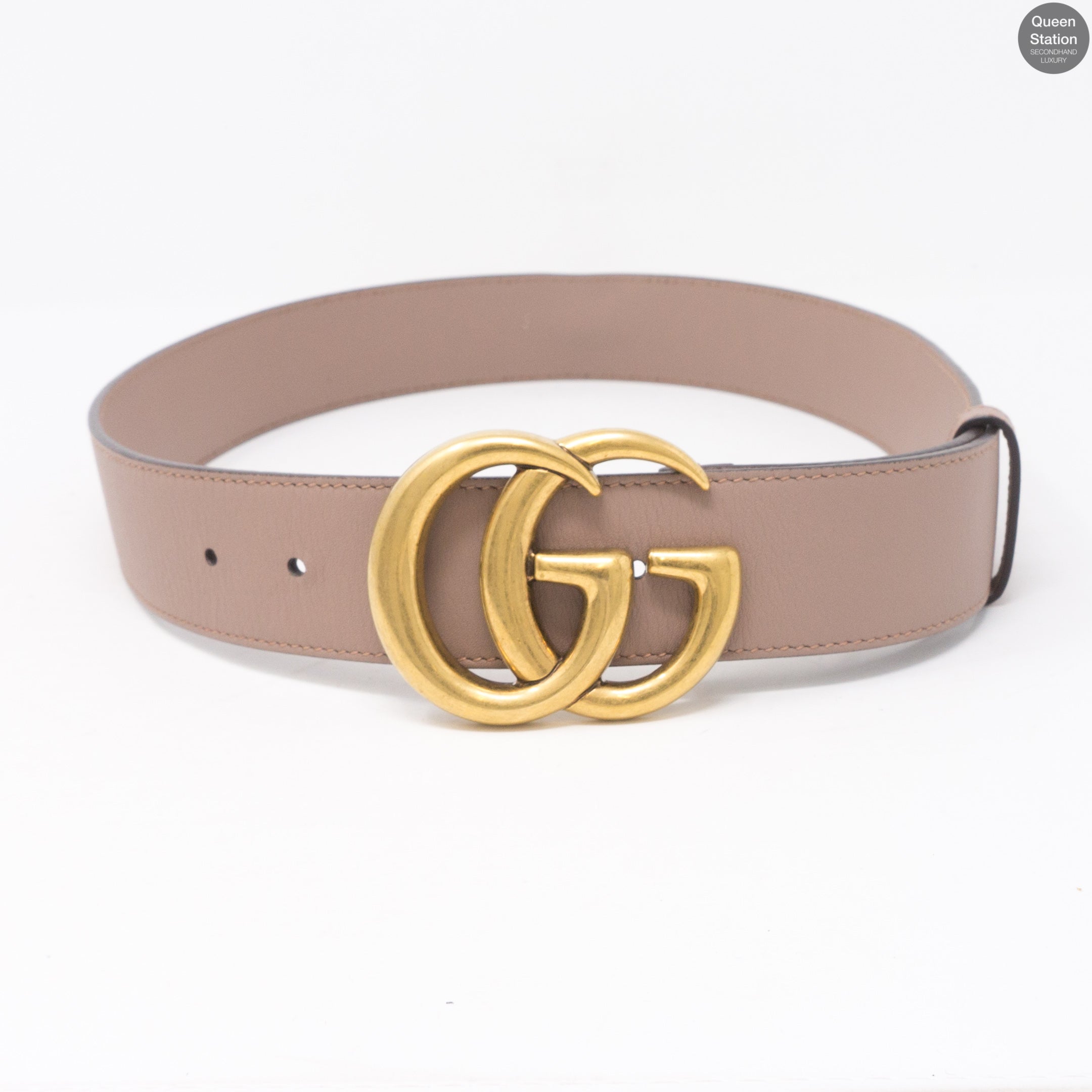 Double G Dusty Pink Leather