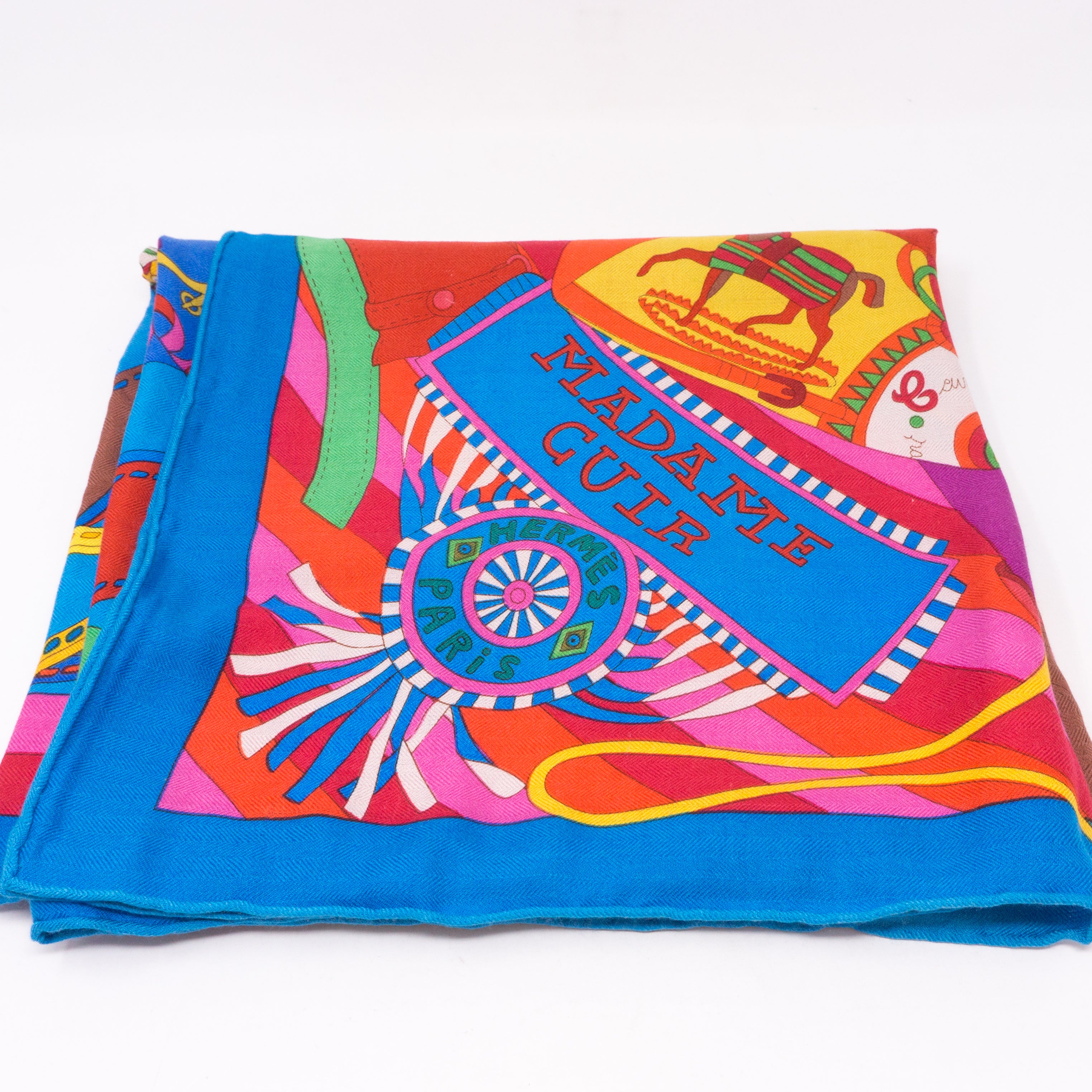 Madame Cuir Cashmere Silk Shawl 140