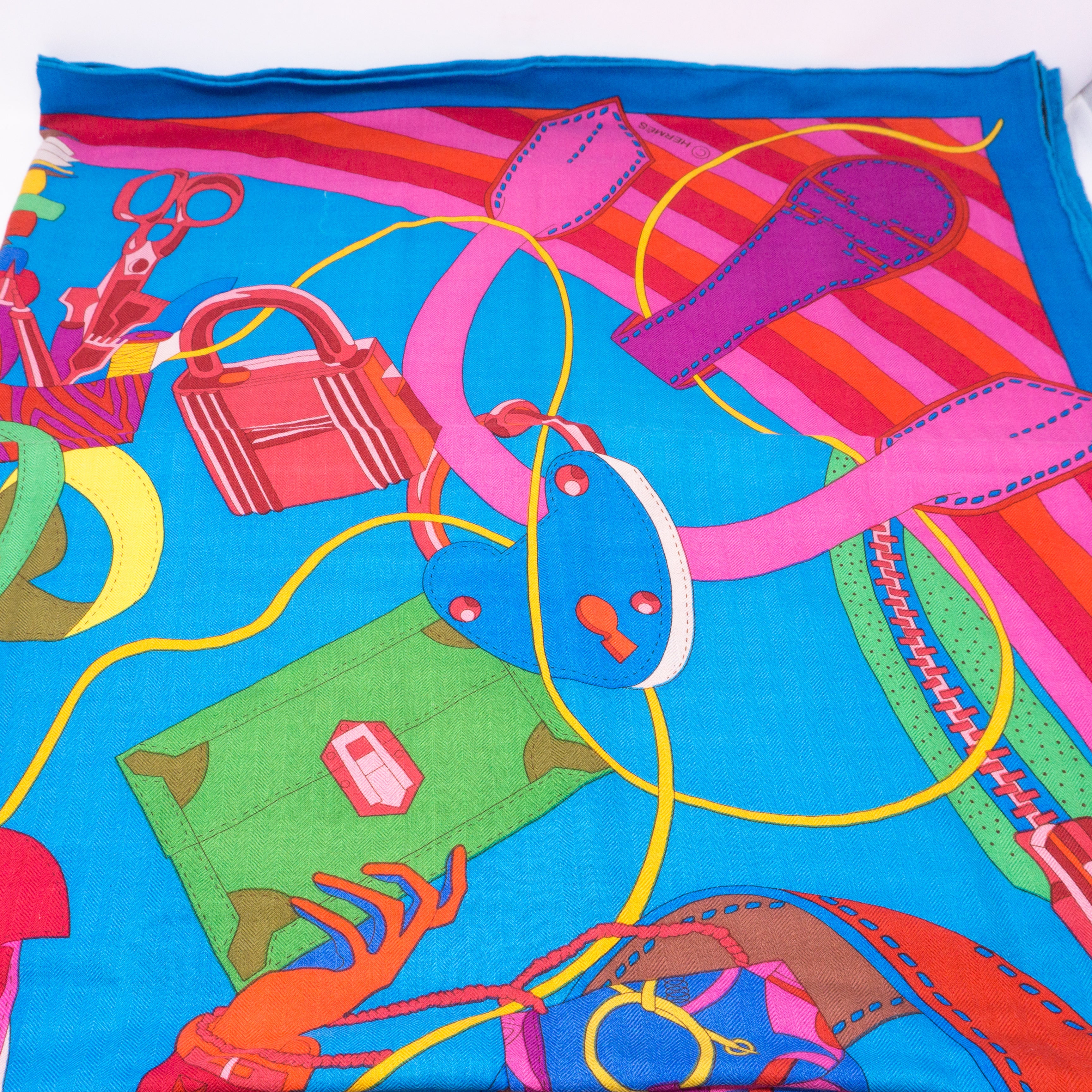 Madame Cuir Cashmere Silk Shawl 140