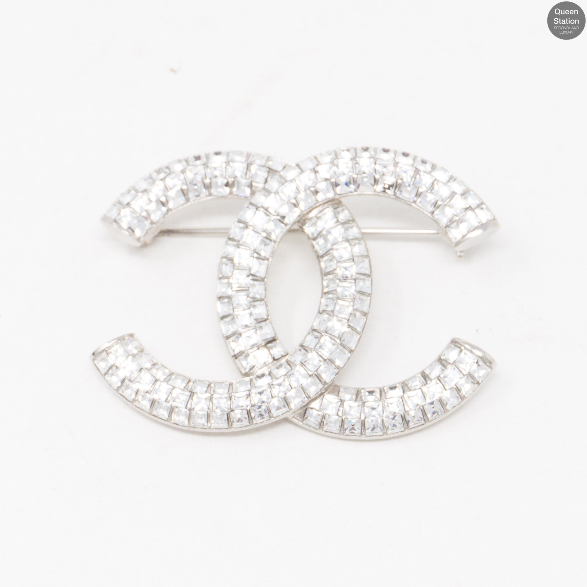 CC Crystal Brooch