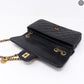 CC Crown Black Small Flap Bag