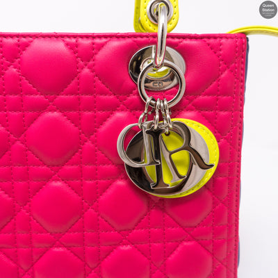 Lady Dior Medium Tri Color Leather