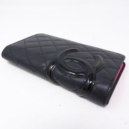 Cambon Classic Long Leather Wallet
