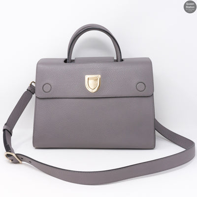 Diorever Grey Leather