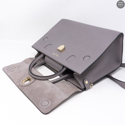 Diorever Grey Leather