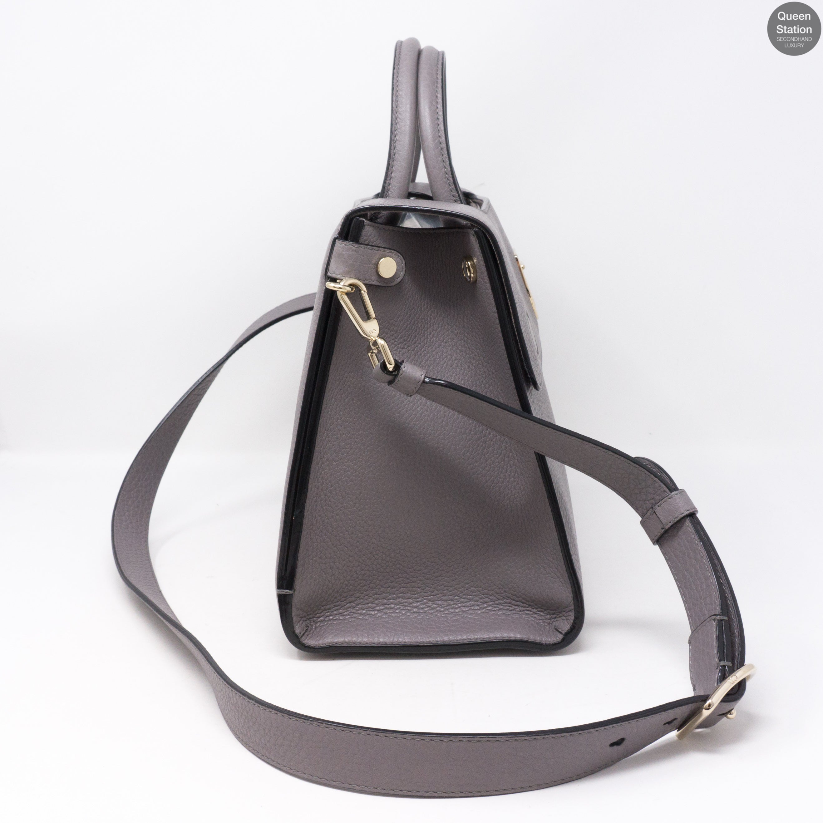 Diorever Grey Leather