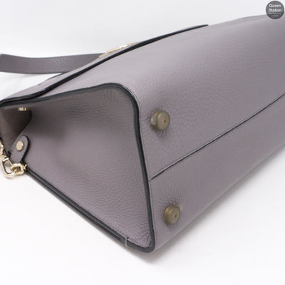 Diorever Grey Leather