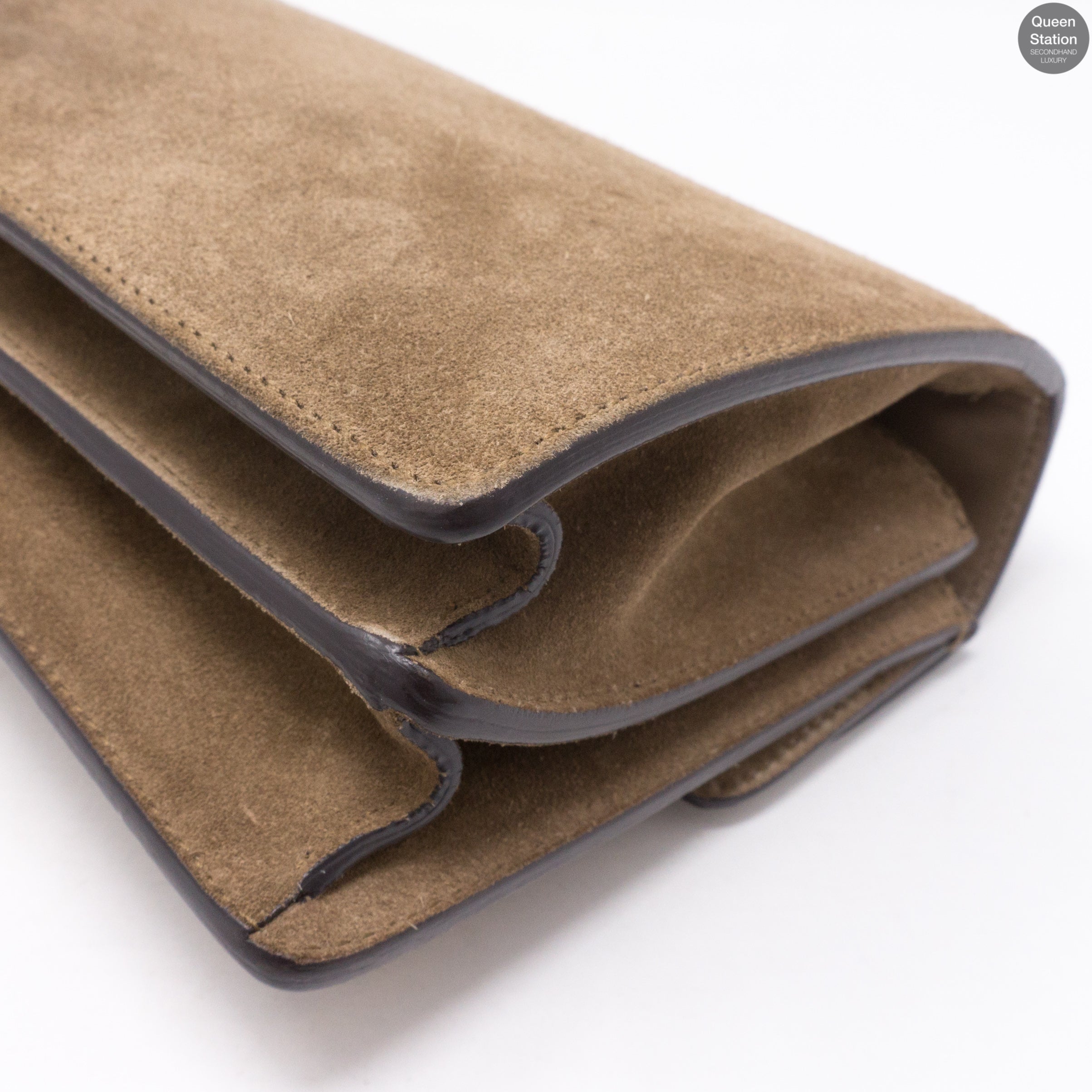 Dionysus Small Suede Taupe
