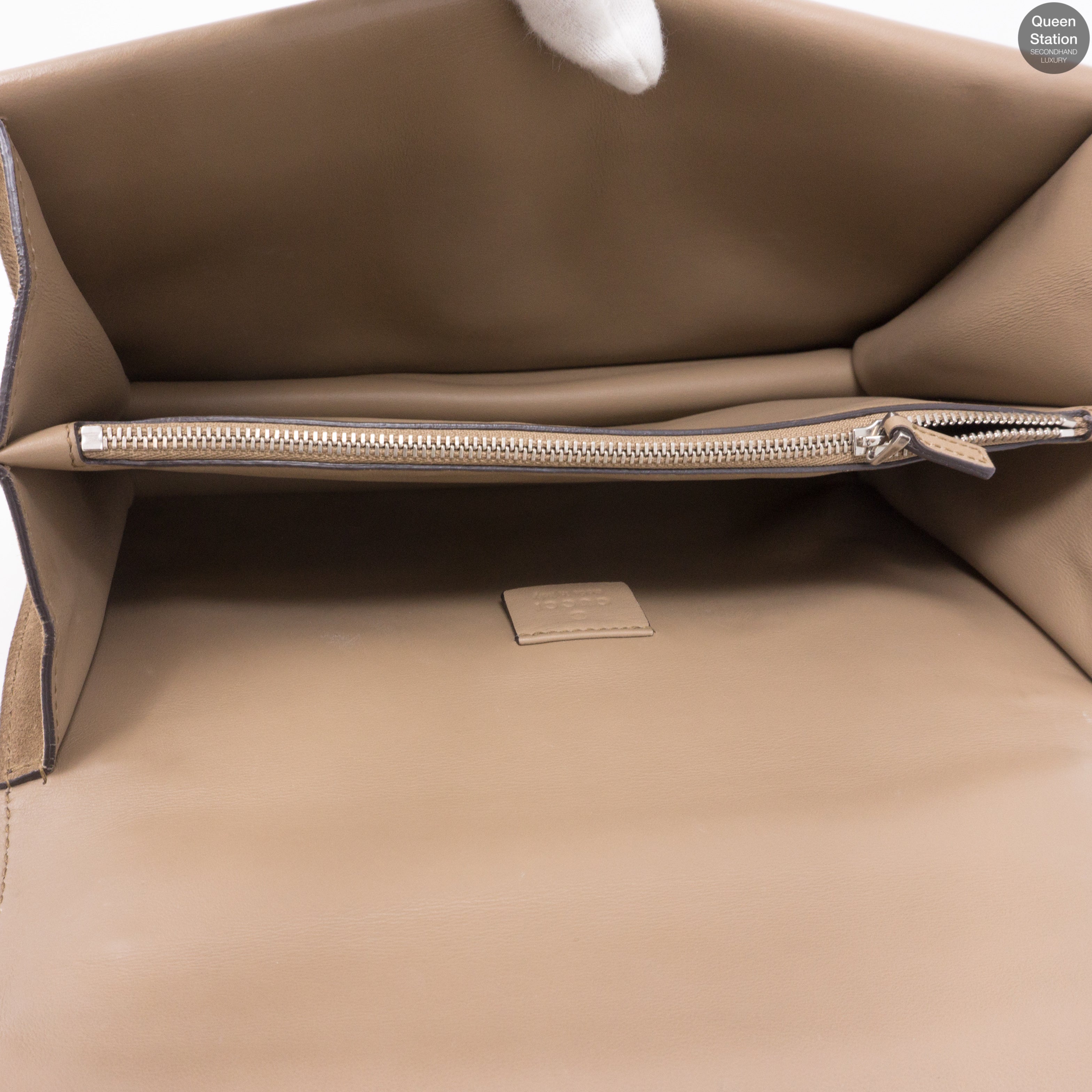 Dionysus Small Suede Taupe