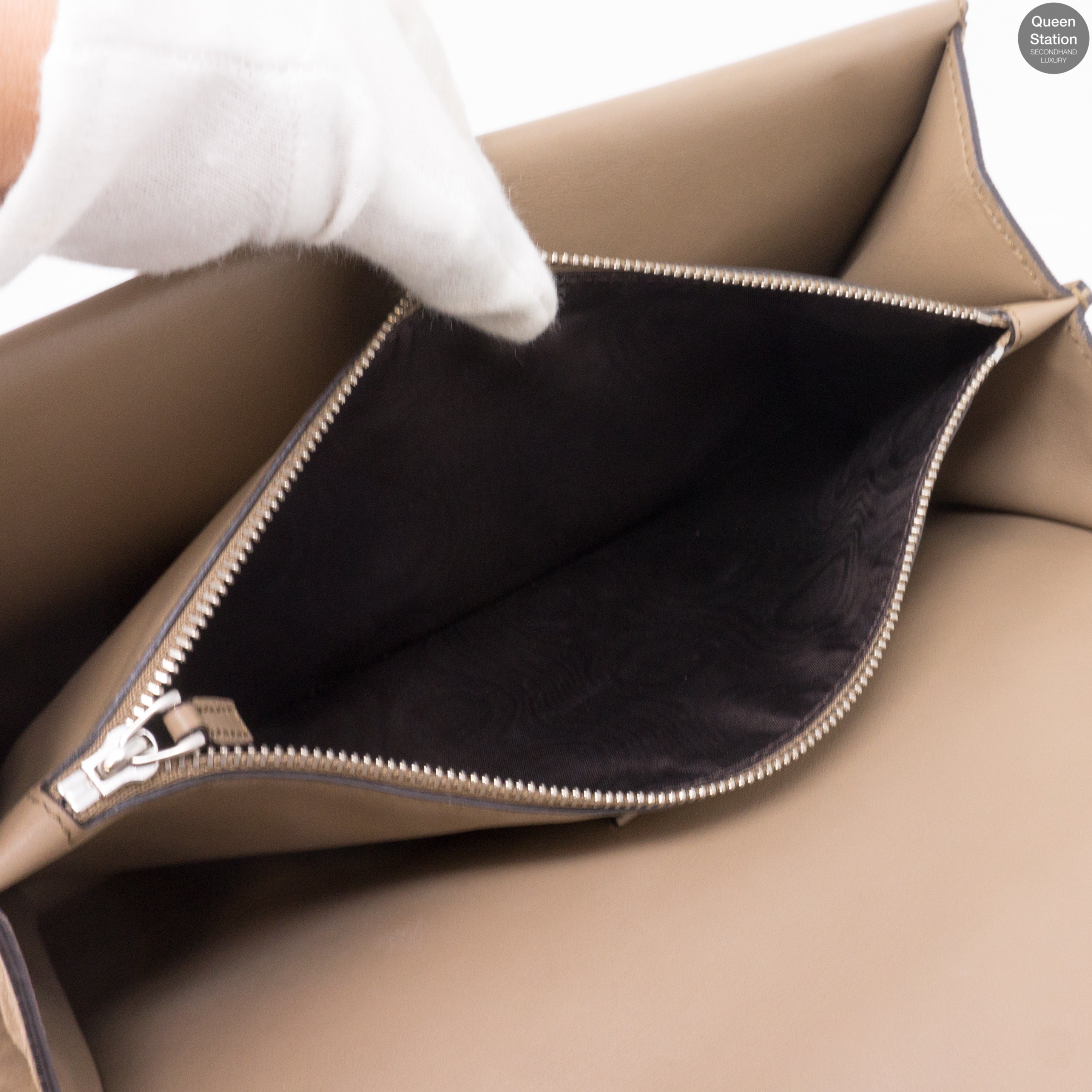 Dionysus Small Suede Taupe