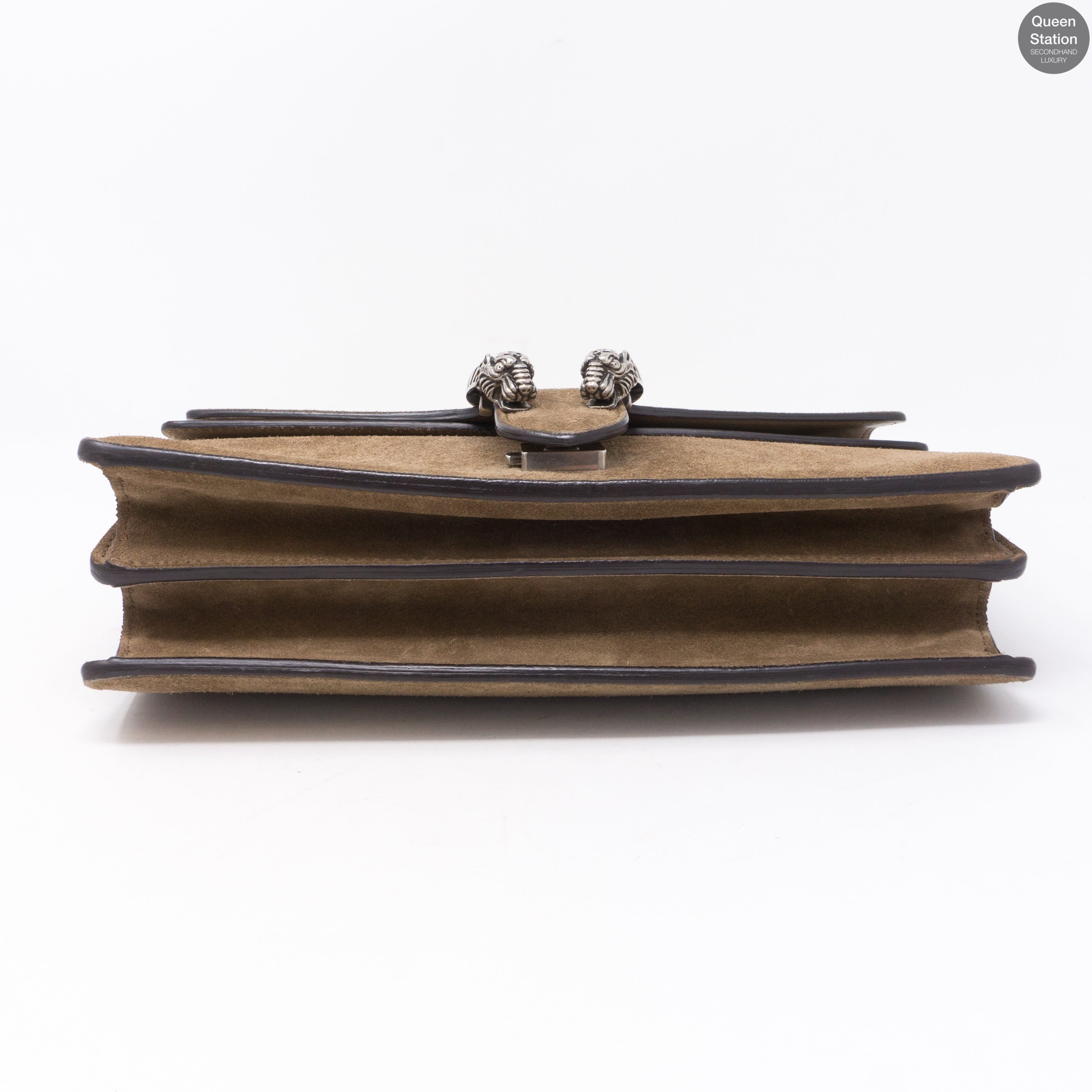 Dionysus Small Suede Taupe