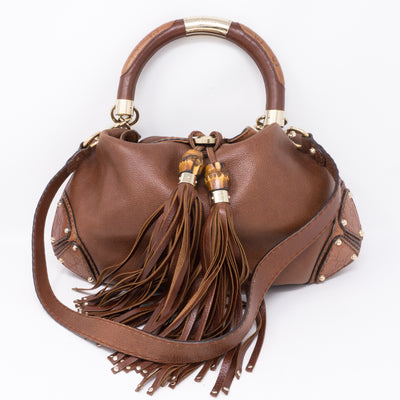 Indy Brown Leather Bag