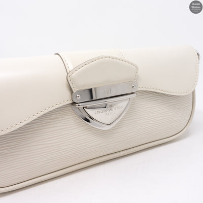 Montaigne Pochette White Epi