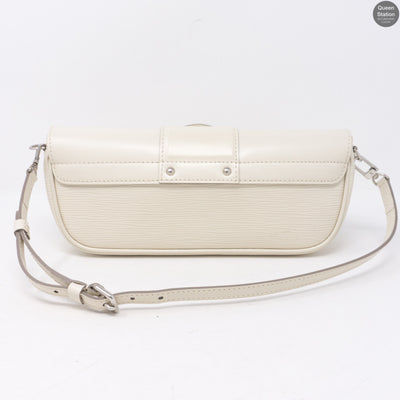 Montaigne Pochette White Epi