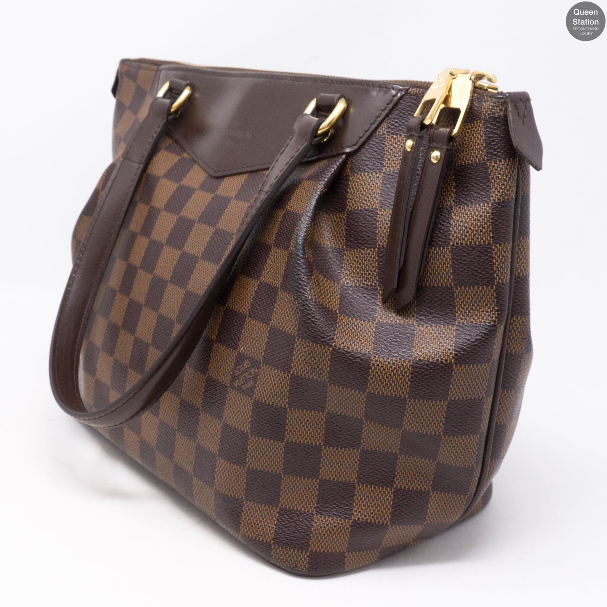 Authentic Louis Vuitton Damier Ebene Westminster GM Tote Shoulder Bag –  Paris Station Shop