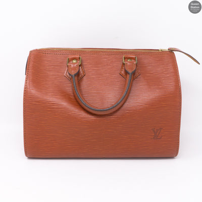 Speedy 25 Brown Epi Leather