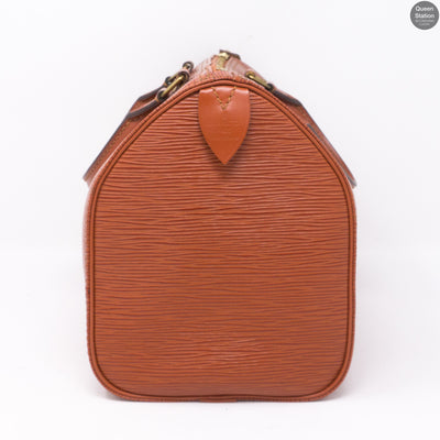 Speedy 25 Brown Epi Leather