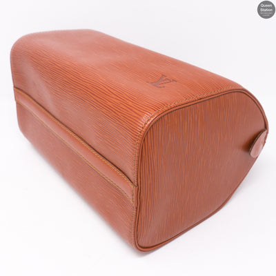 Speedy 25 Brown Epi Leather