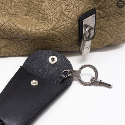 Antheia Hobo PM Khaki Quilted Leather